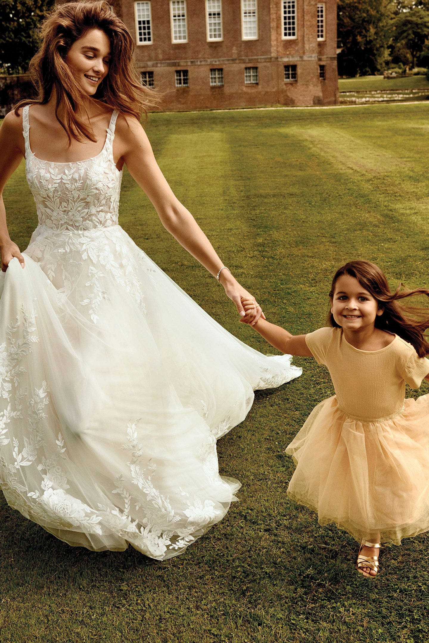 Justin Alexander Style 88244 Dreama Square Neck Tulle Ball Gown with Beaded Appliqués