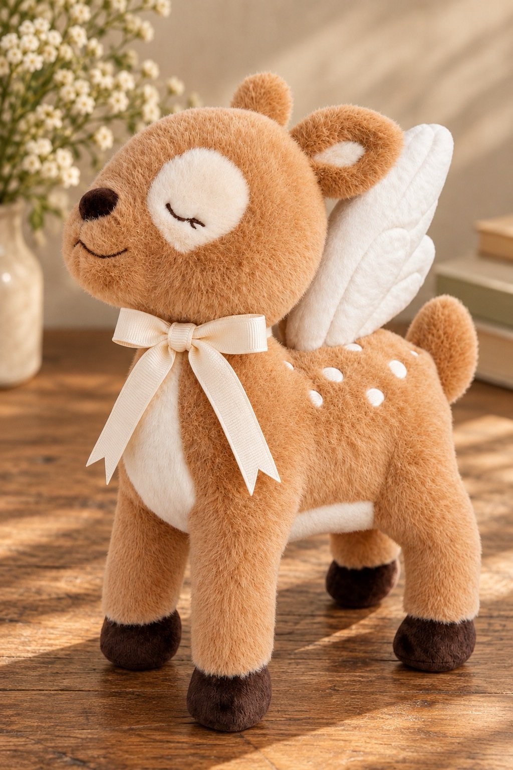 Fable by Justin Alexander Luma Winged Deer Flower Girl Plushie