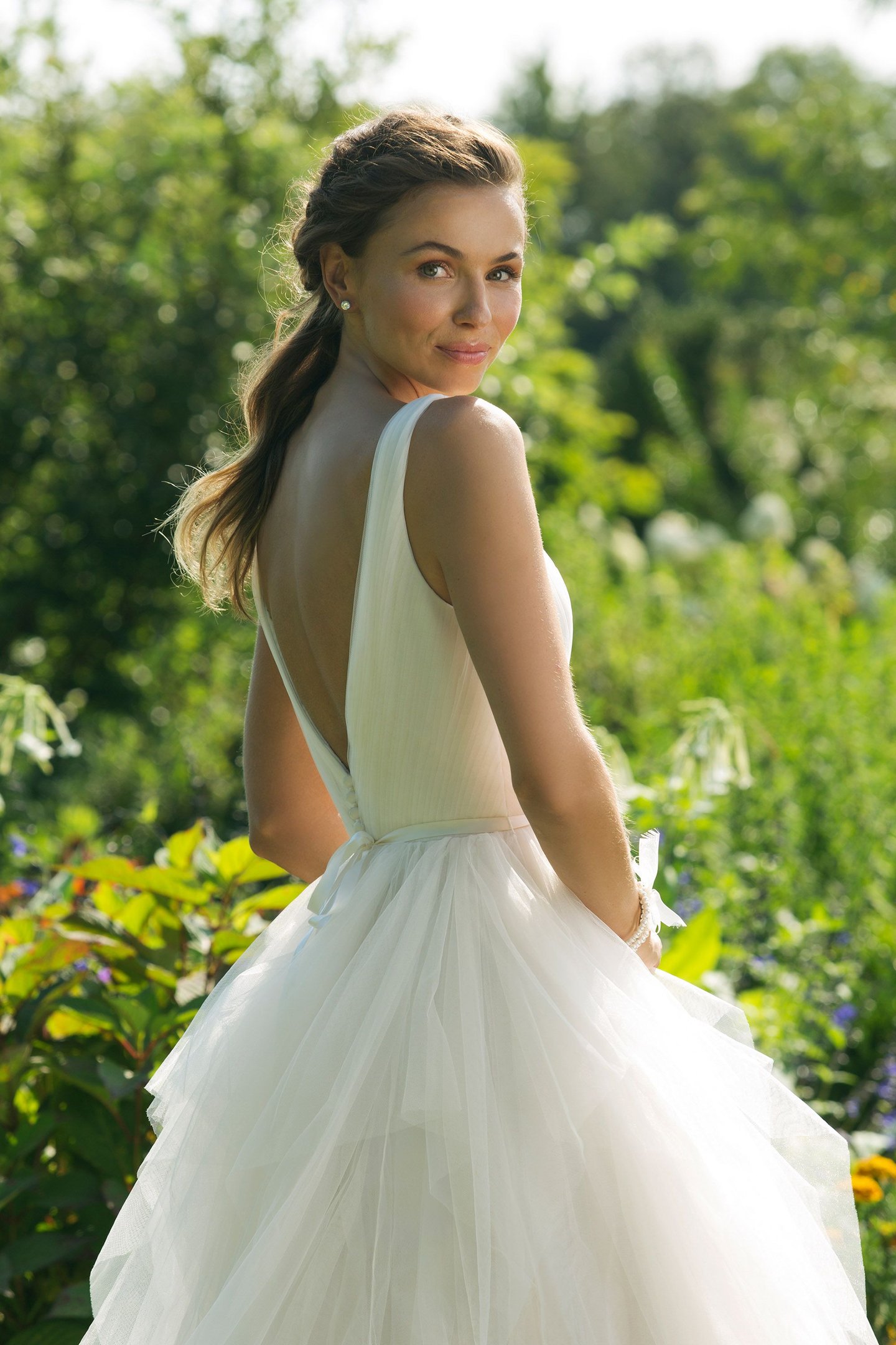 Sweetheart Gowns Style 11021B Beaded Self-Tie Ribbon Belt