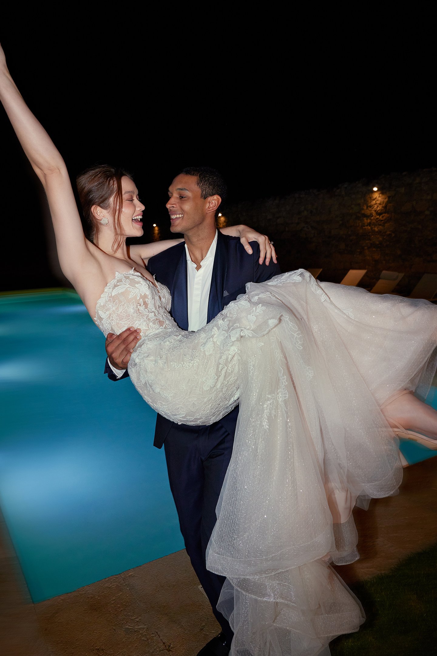 Adore by Justin Alexander 11305 Sawyer Strapless Trumpet Wedding Dress with Plunging Sweetheart Neckline