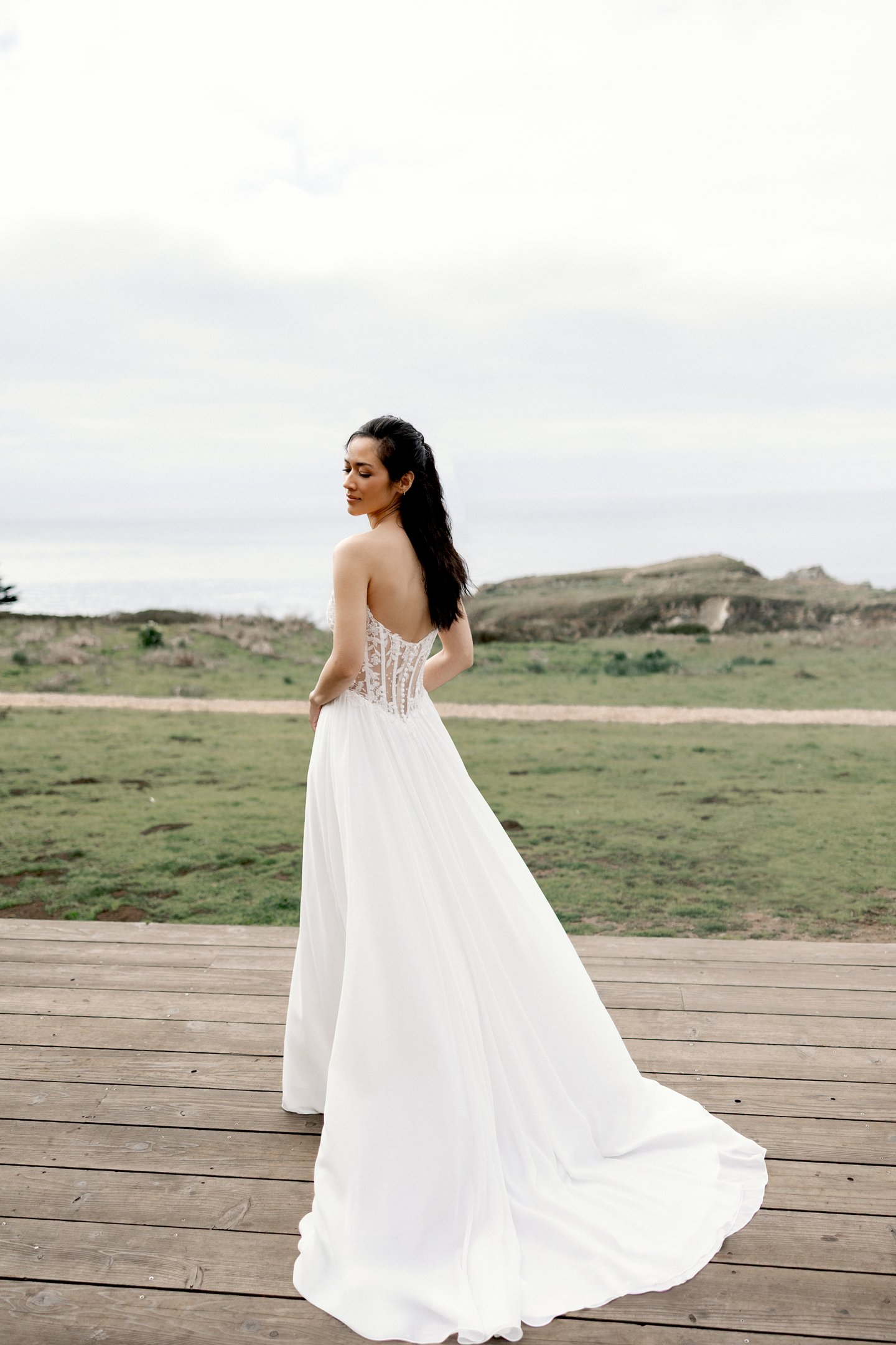 Adore by Justin Alexander Style 11410 Aurelia A-Line Gown with Beaded and Sequined Bodice and Chiffon Skirt