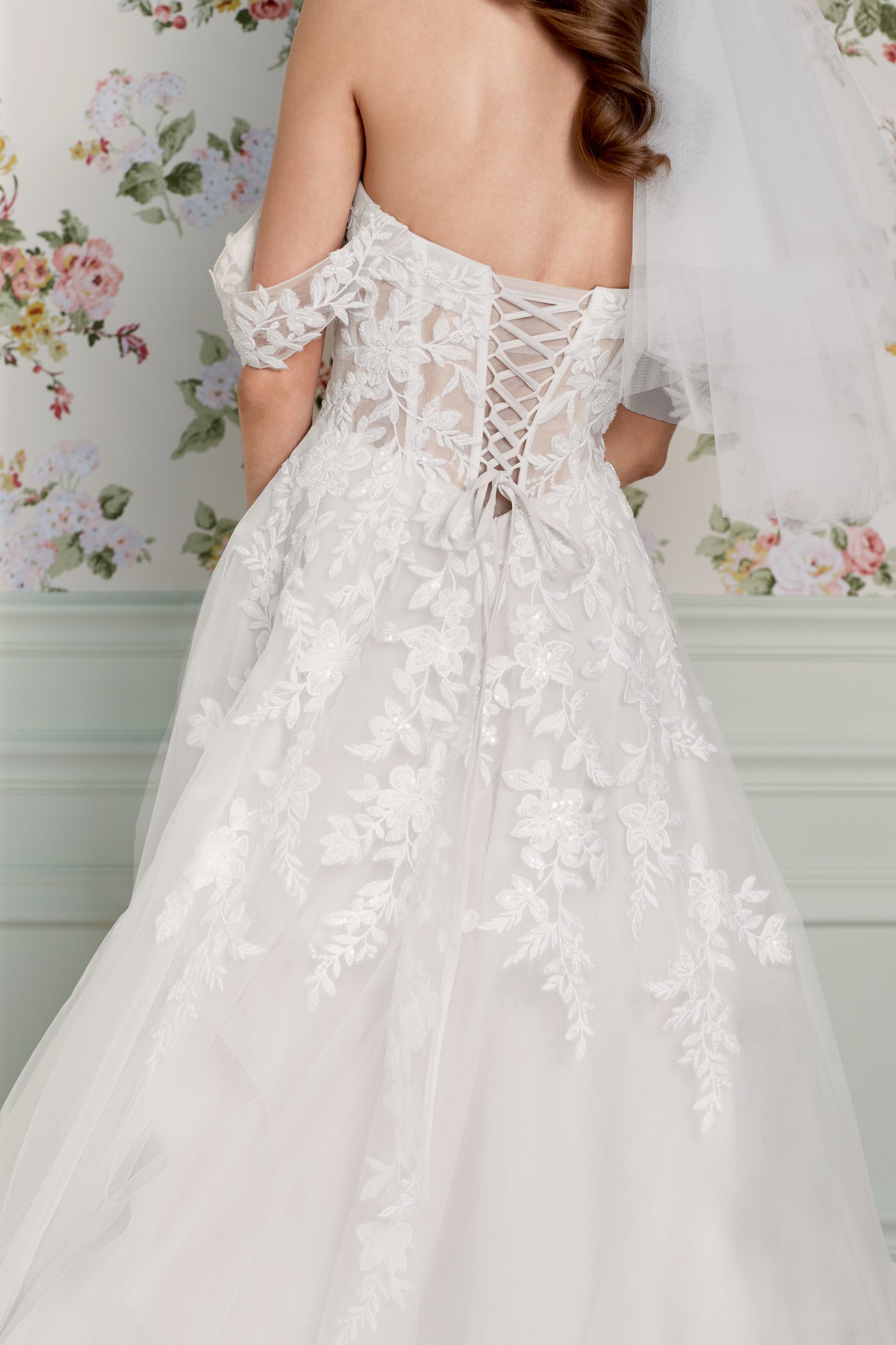 Adore by Justin Alexander Style 11471 Maisie Tulle A-Line Bridal Gown with Strapless Plunging Sweetheart Neckline, Exposed Boning, and Skirt Slit
