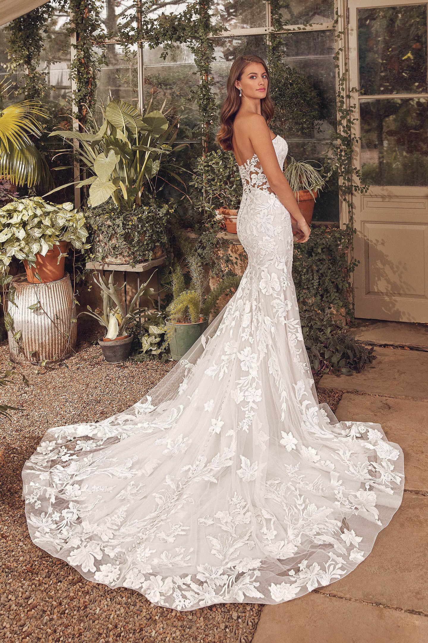 Justin Alexander Style 88154 Amor Sweetheart Fit and Flare Gown with Cotton Lace and Horsehair Hem