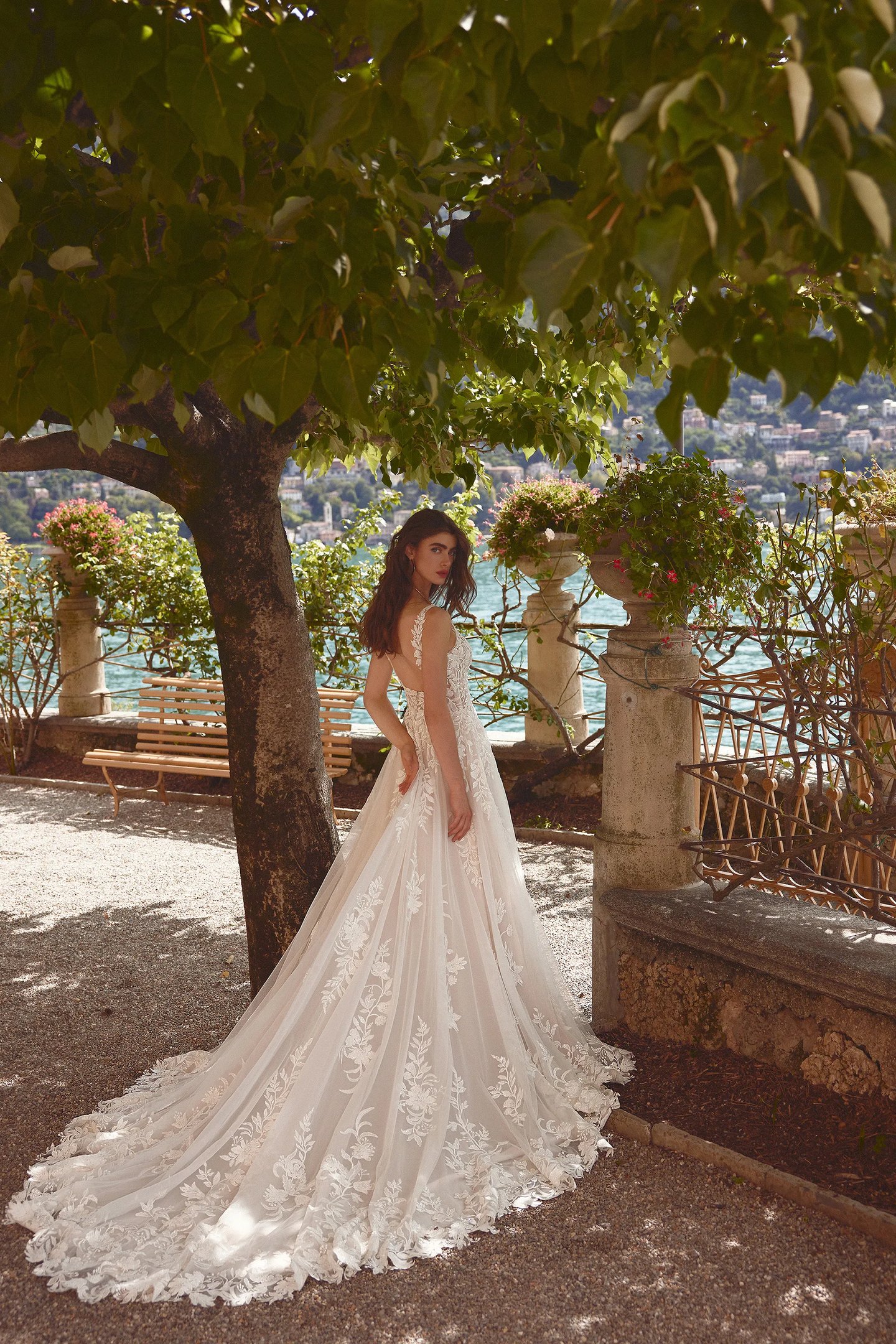 low cut wedding dress trend Trend Plunging Necklines Wedding Dresses