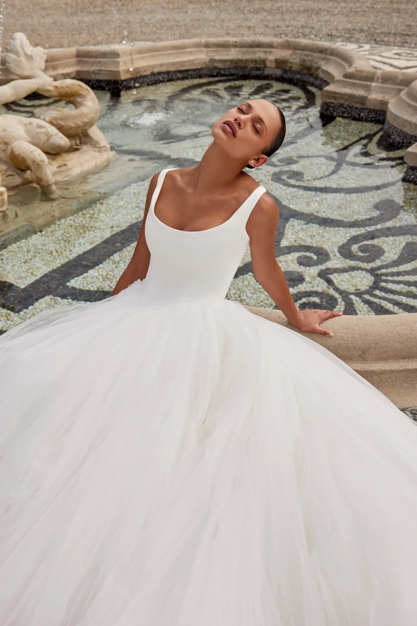 jersey material wedding dress Crepe and Jersey