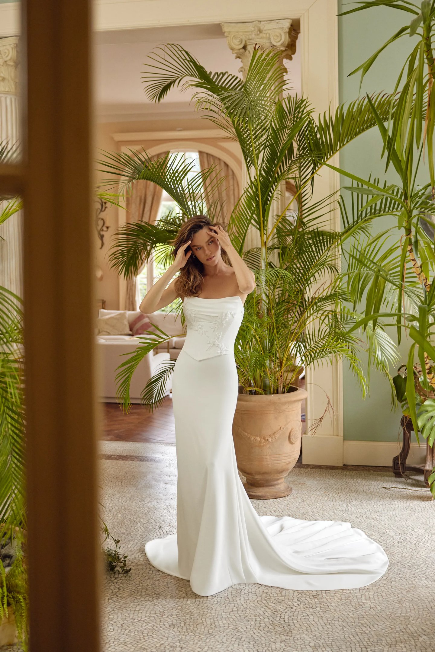 justin alexander fit and flare dress Fit-and-Flare Bridal Gowns