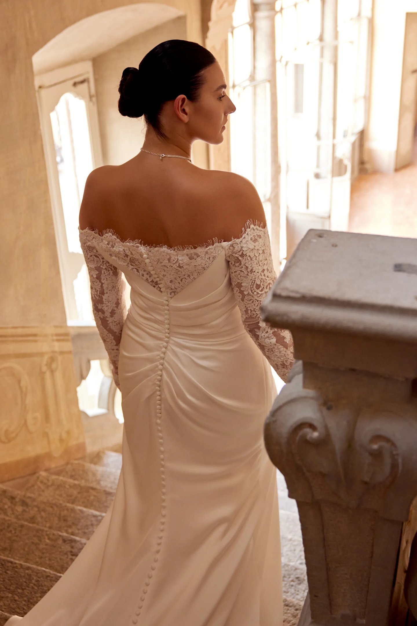 justin alexander long sleeve lace wedding dress Sable by Justin Alexander Signature