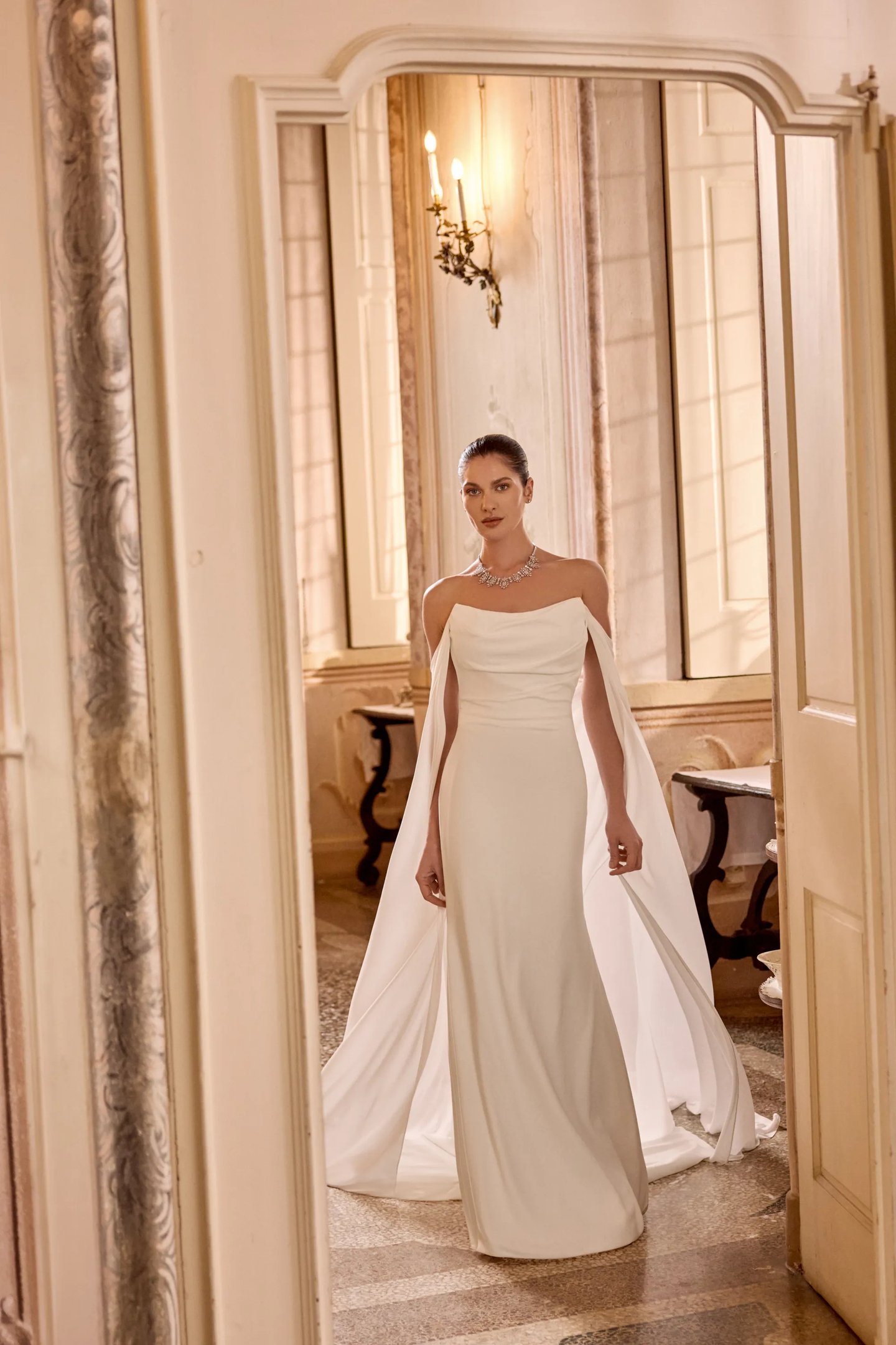 jersey fabric wedding dress Chiffon Or Jersey Or Matte Satin Wedding Dresses