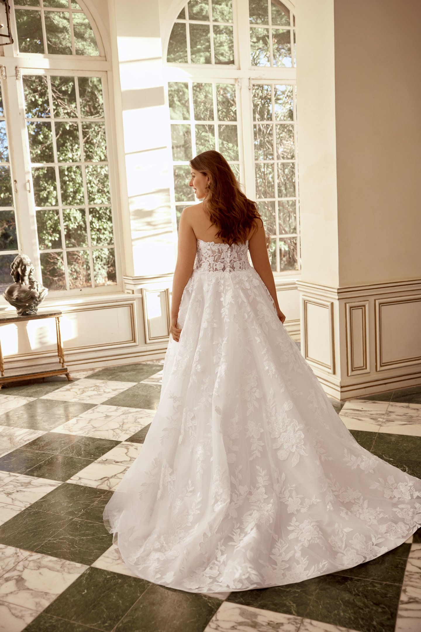 Justin Alexander Style 88483PS Lacie Plus Size