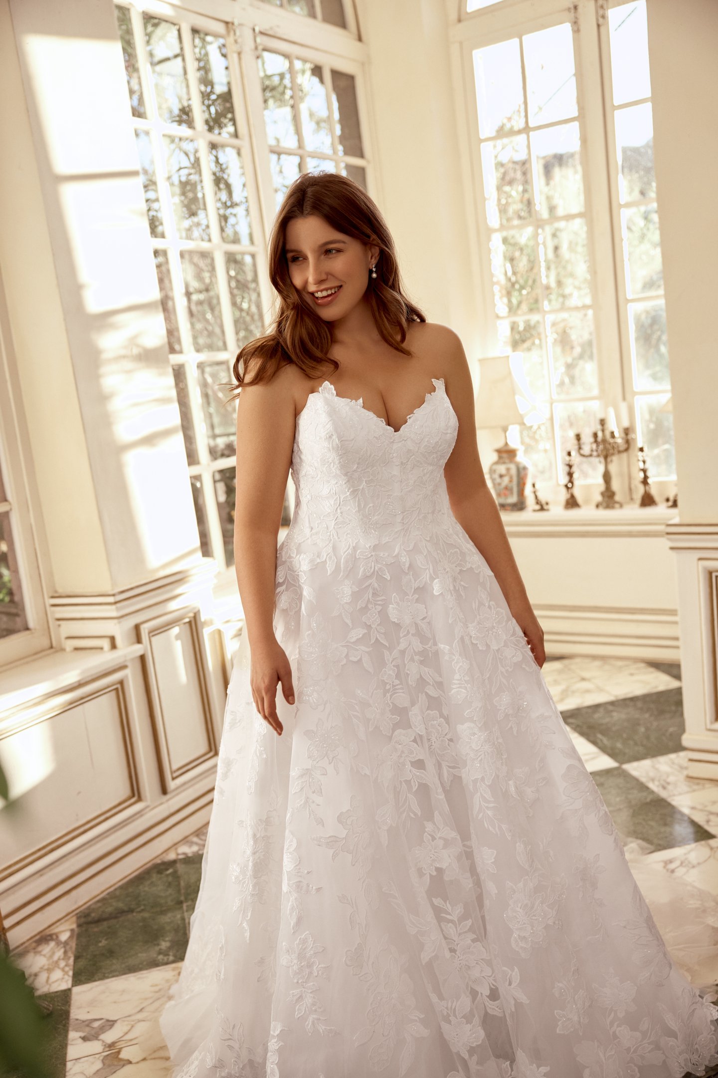 Justin Alexander Style 88483PS Lacie Plus Size