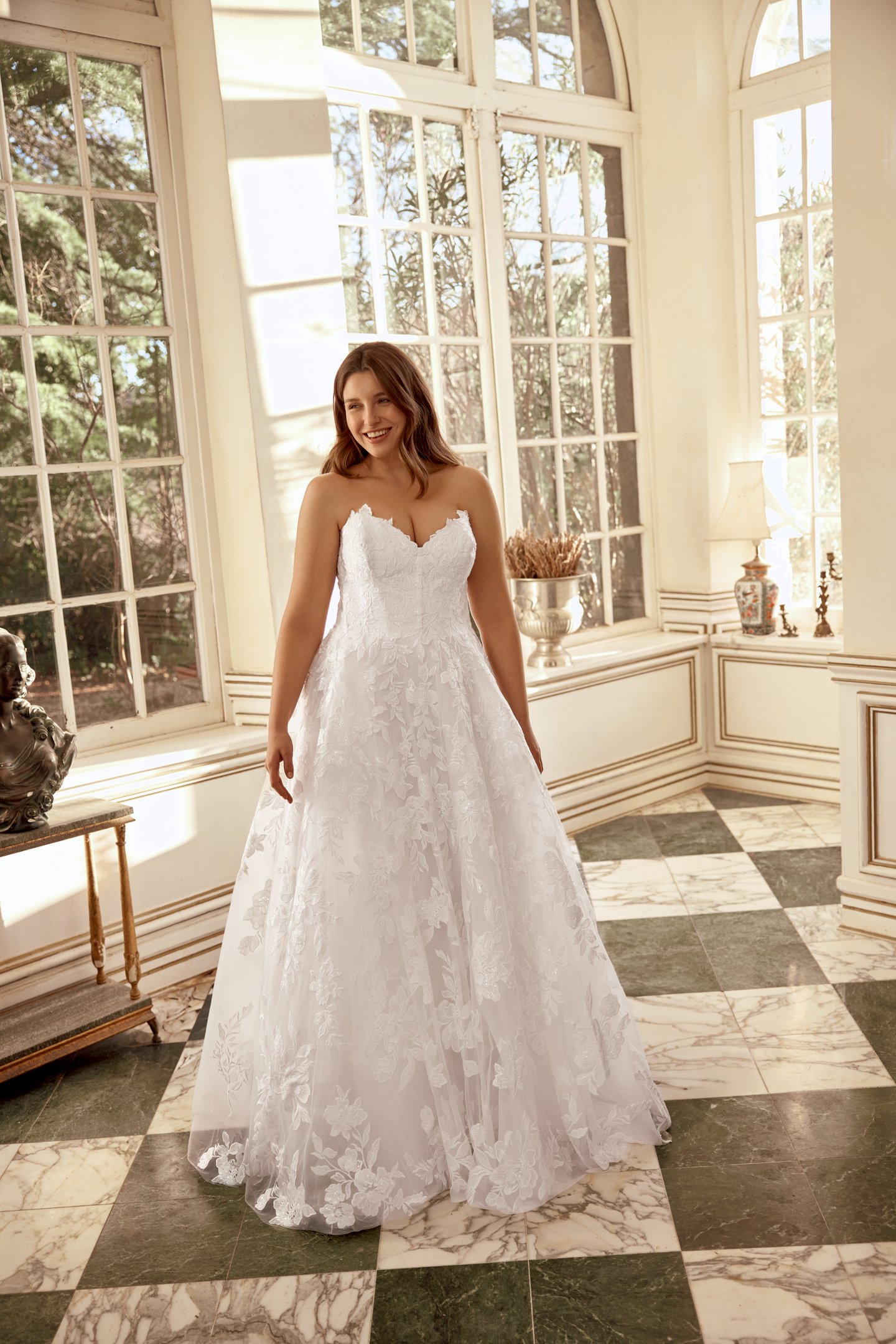Justin Alexander Style 88483PS Lacie Plus Size