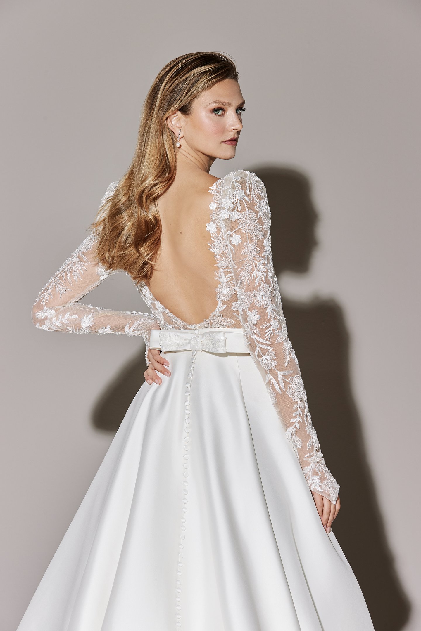 Justin Alexander Signature Style 99273 Camelot Stretch Mikado Ball Gown with Illusion Sabrina Neckline