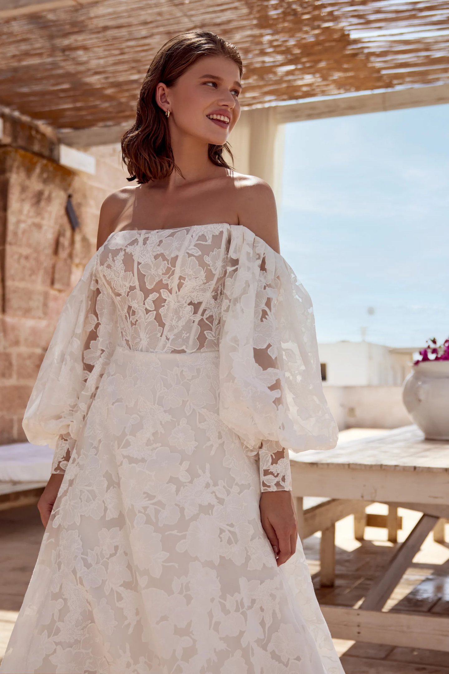 light and flowy wedding dress Daydream by Ariamo Boho