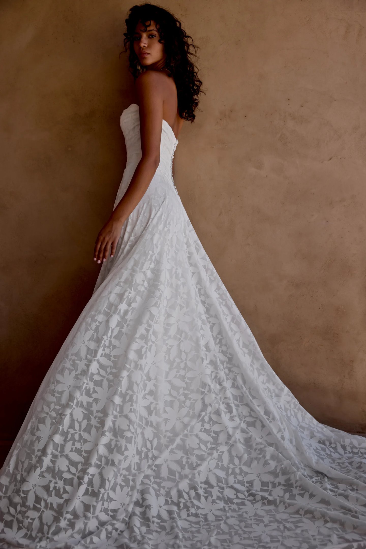 Fabric Jacquard Wedding Dresses | Lillian West