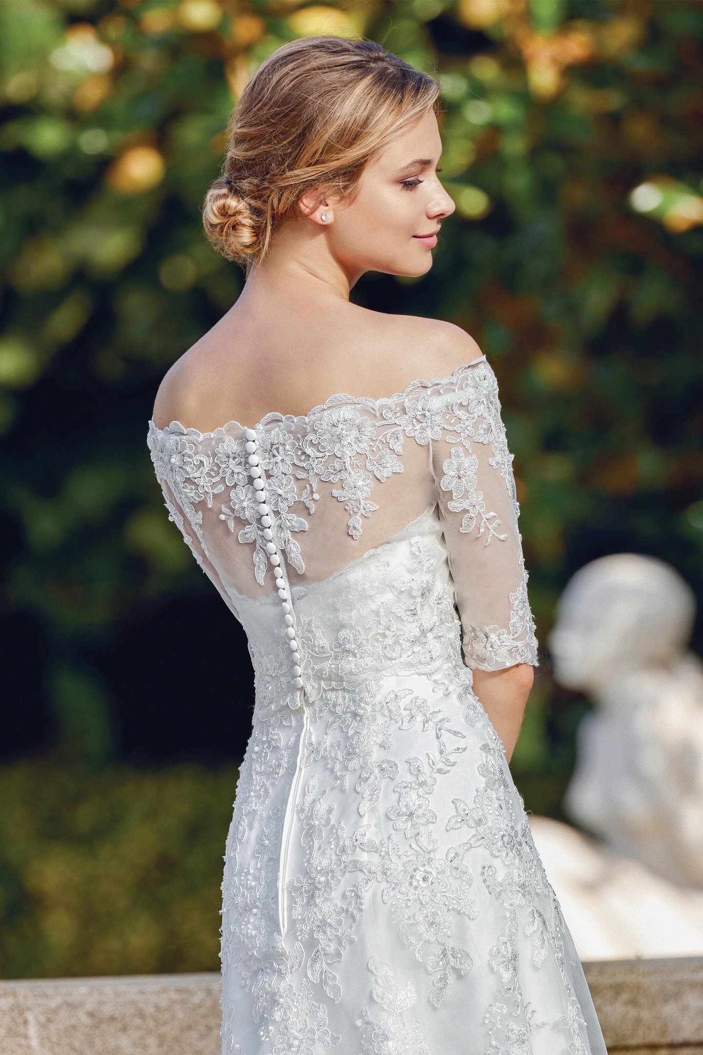 Sincerity Bridal Style 44127J Elbow Length Beaded Jacket