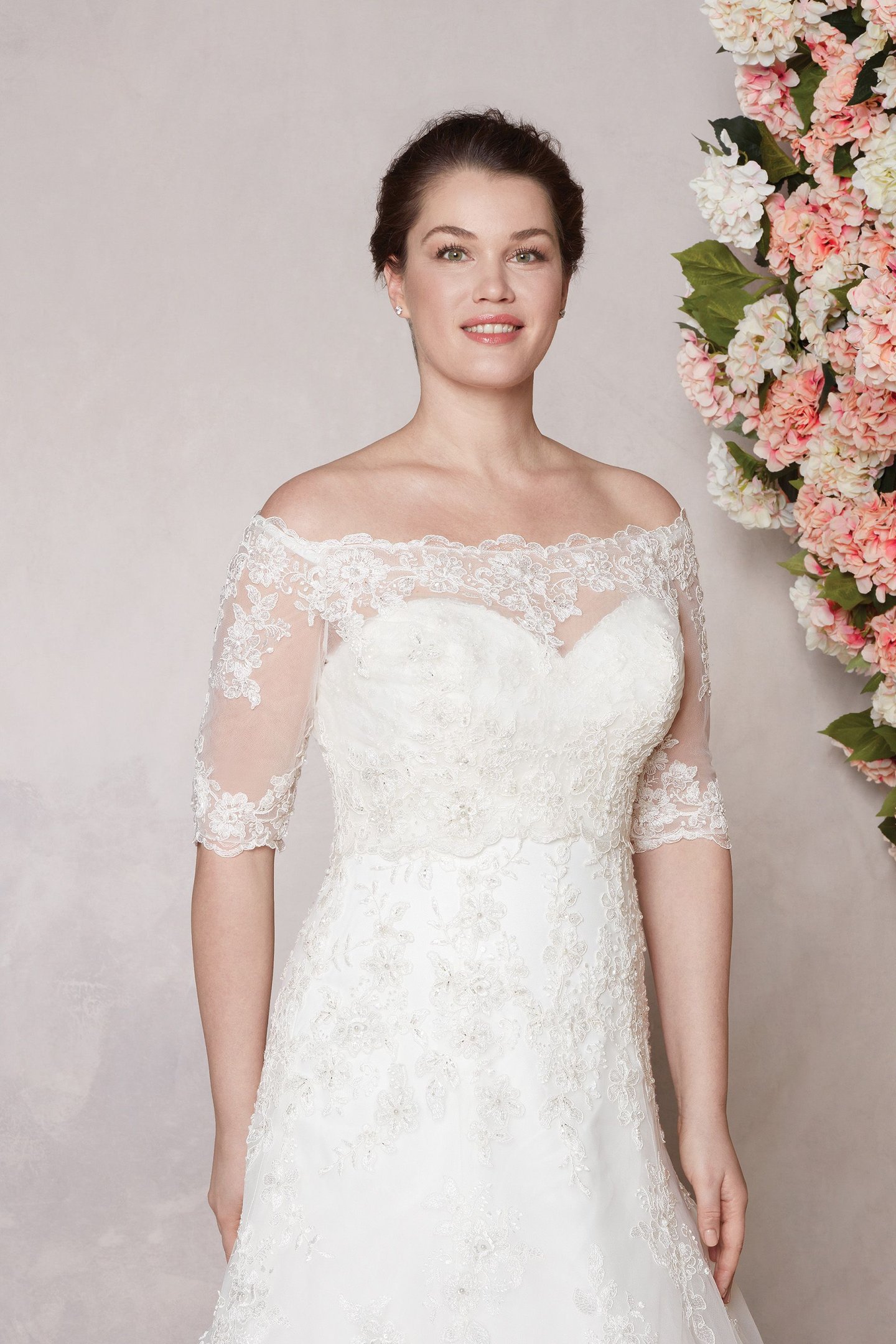 Sincerity Bridal Style 44127J Elbow Length Beaded Jacket