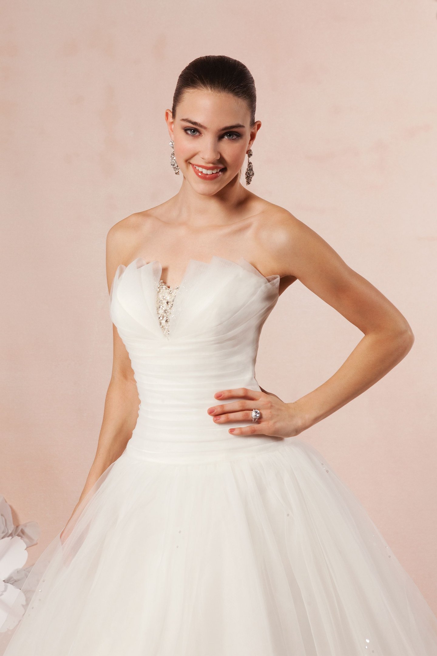 Sweetheart Gowns Style 6000 Strapless Tulle Ball Gown