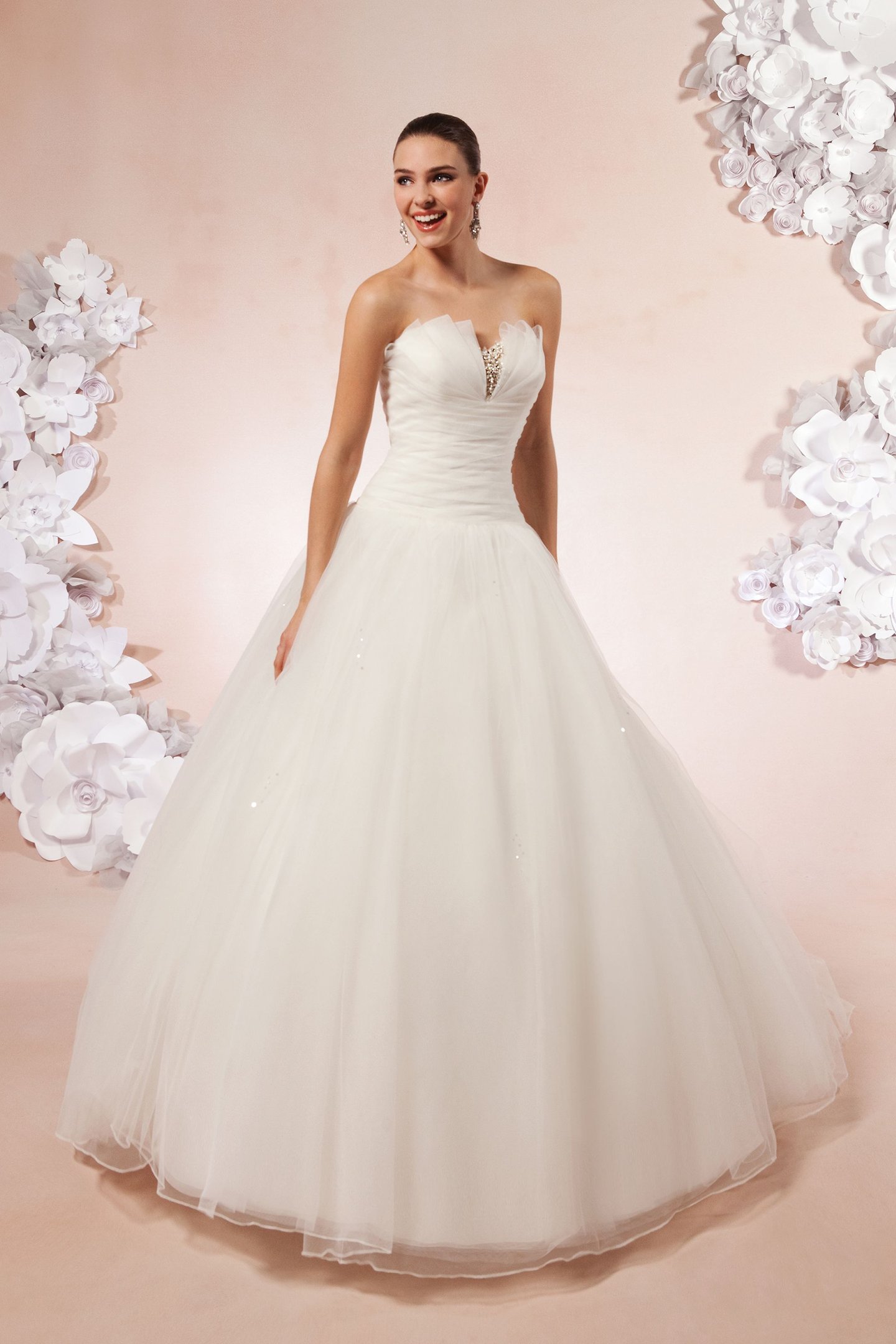 Sweetheart Gowns Style 6000 Strapless Tulle Ball Gown