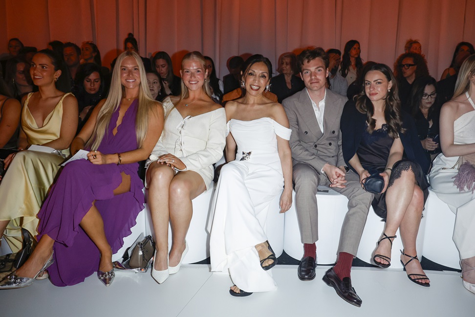 Influencers front row