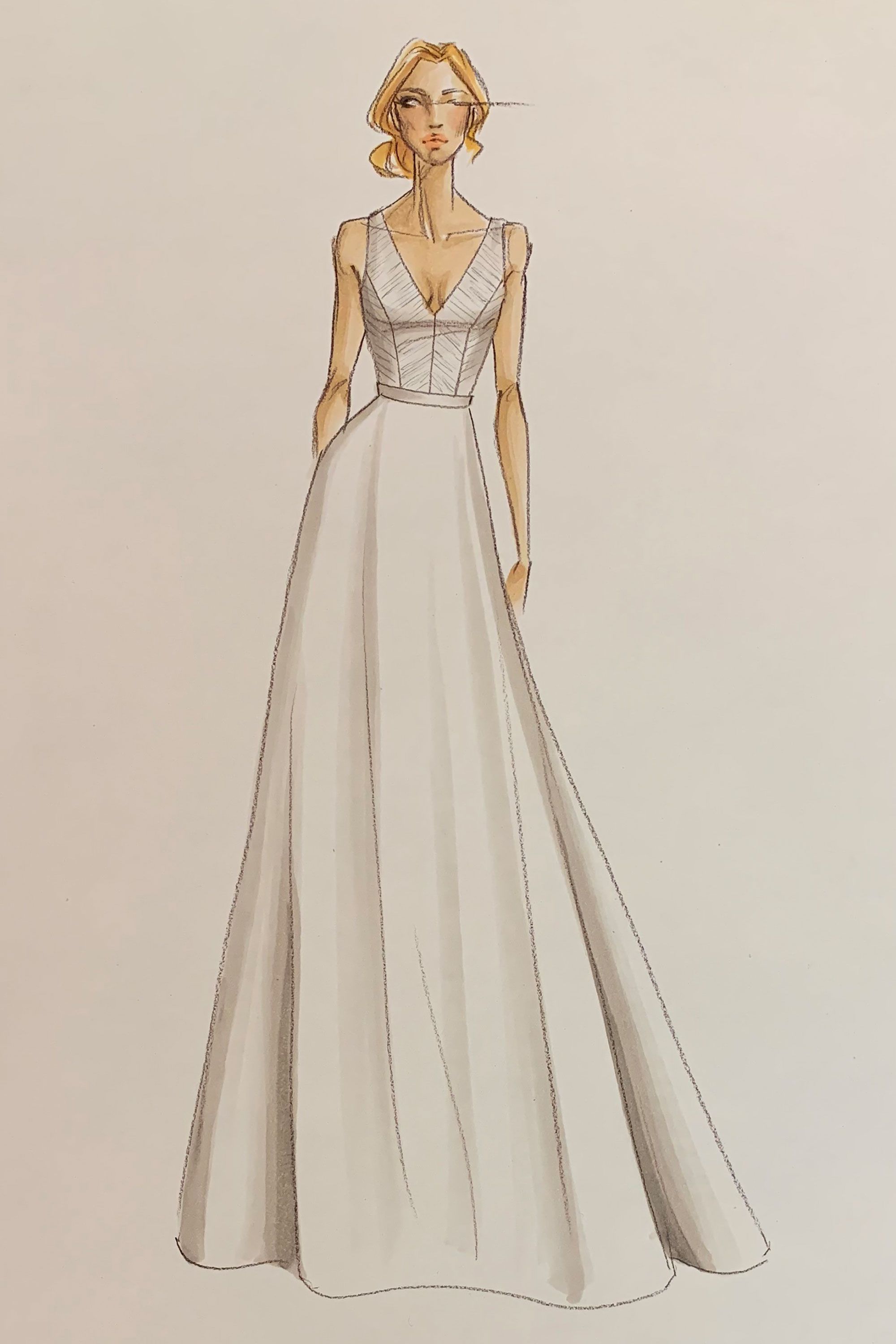 Justin Alexander Signature Style 99152 COLEMAN Ball Gown Featuring Hand Embroidered Bodice and Detachable Bow