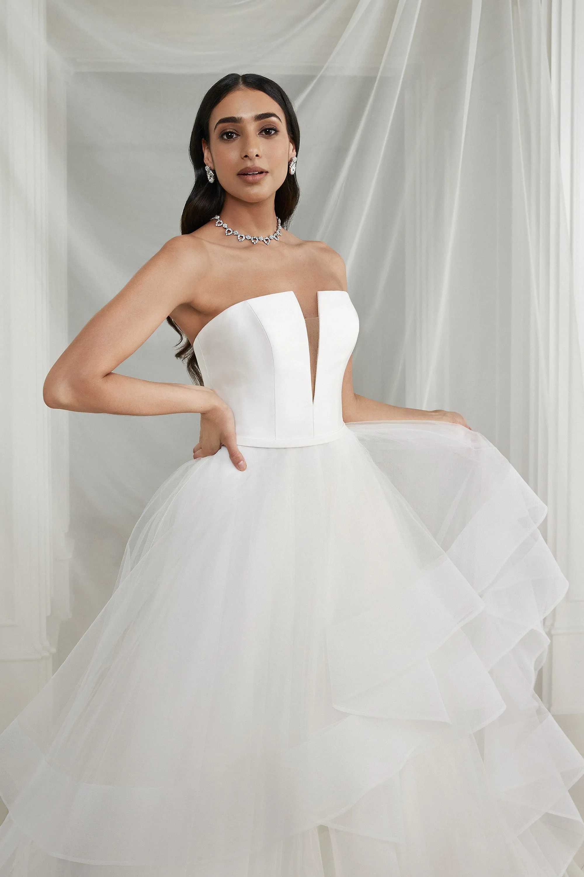 Corset Tulle Dress | Constellation Luxury Gown | Andrea