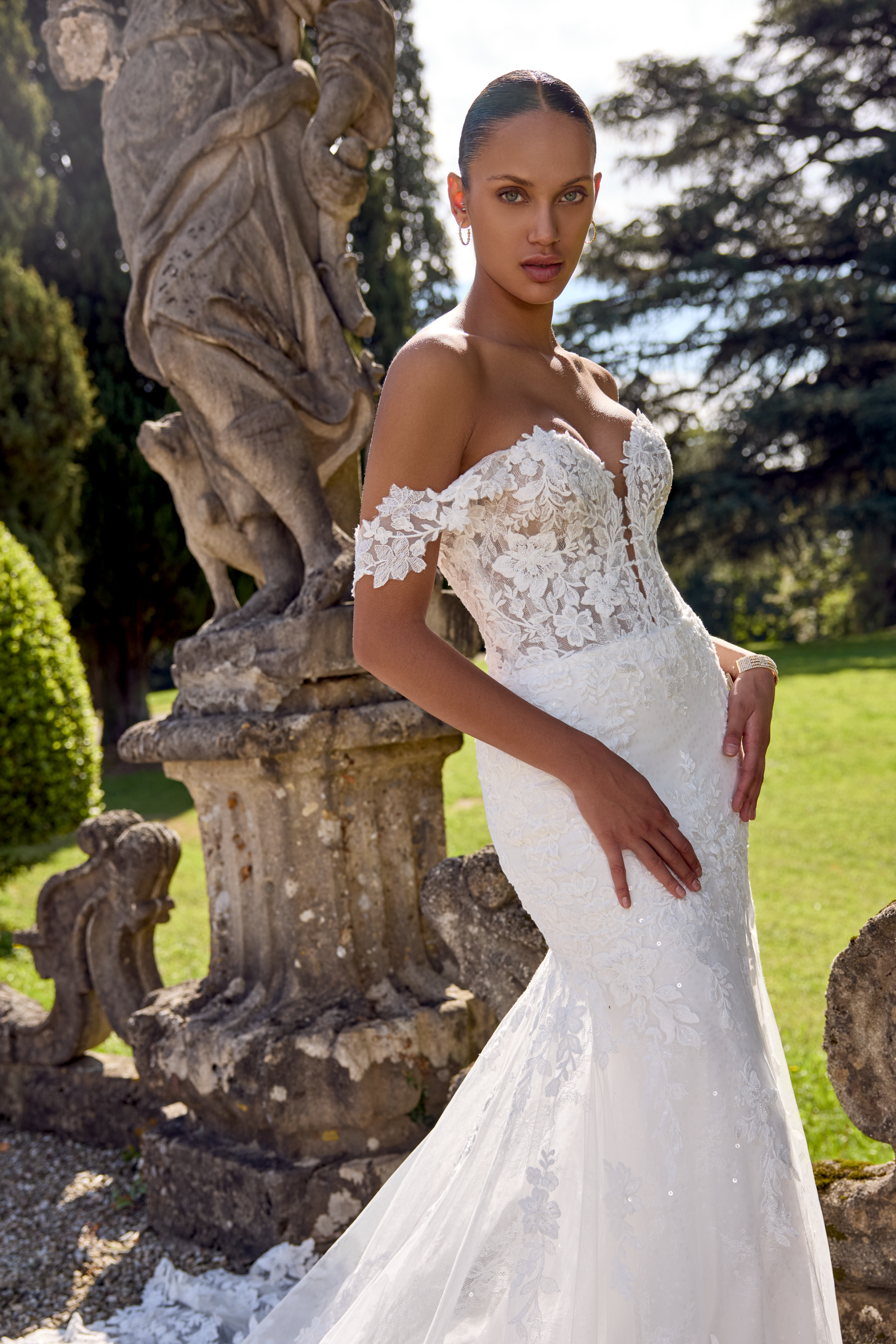 【特別セール品】 Fit Lace Elissa: and the Off Detachable with Gown Flare その他