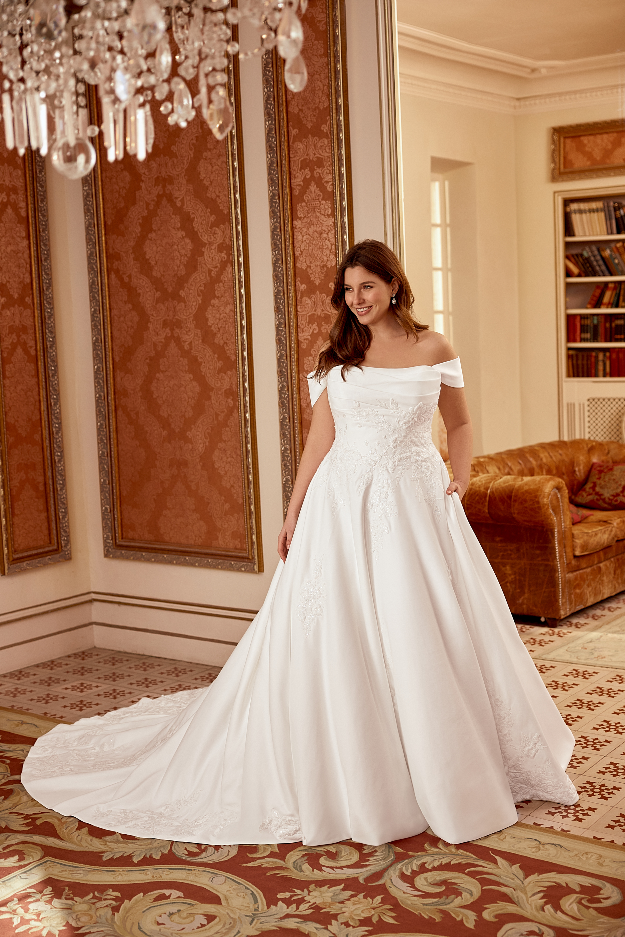 Justin Alexander Style 88491PS Larissa Plus Size