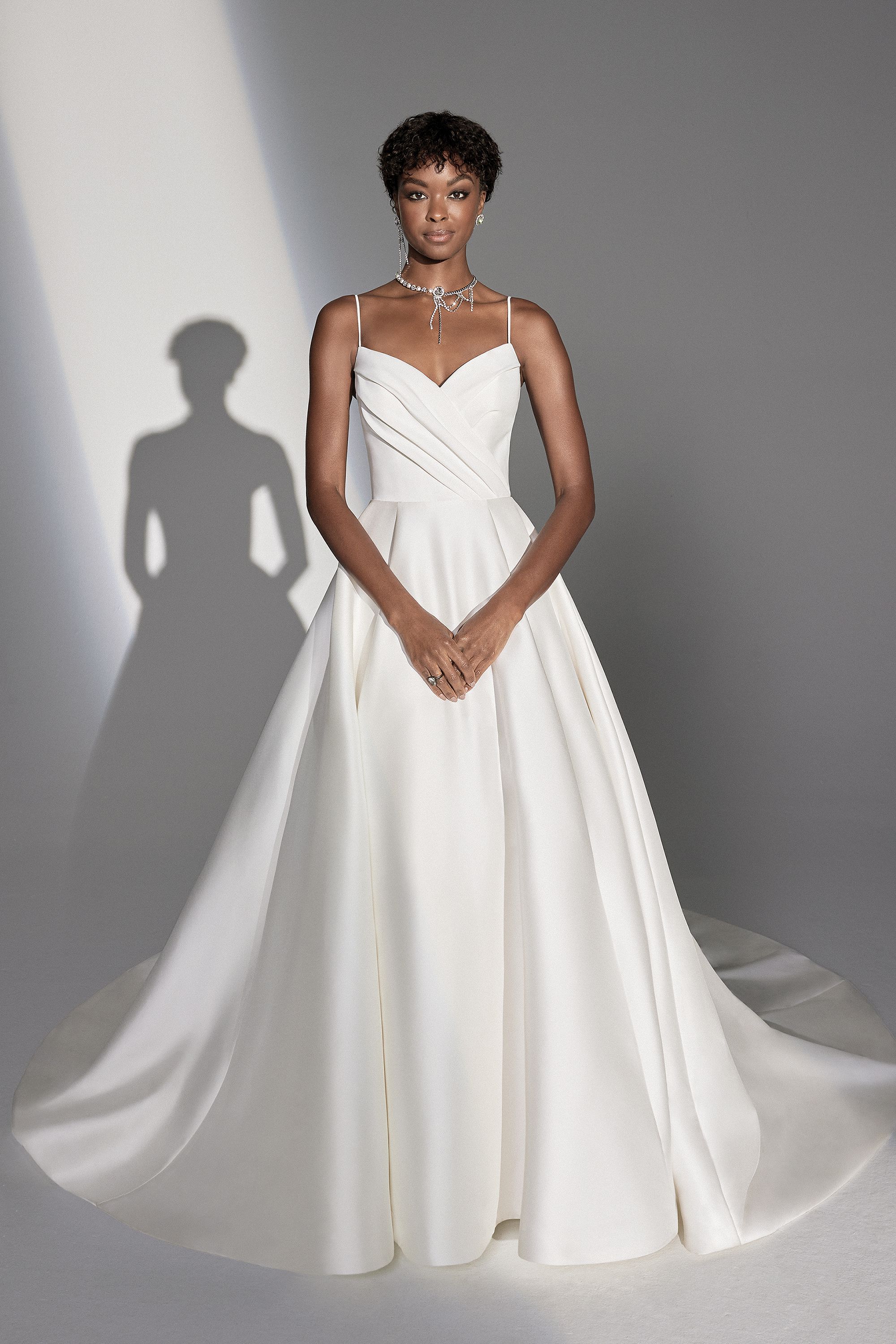 clean and modern wedding dresses Morilee Bridal Dress 12620
